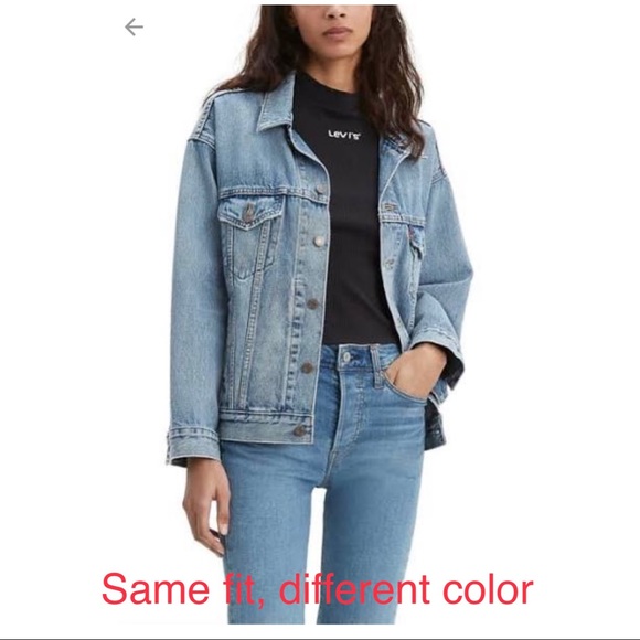 LEVI’S DAD TRUCKER JACKET NWT SIZE L - Picture 6 of 7